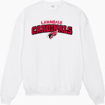 LAWNDALE HIGH SCHOOL CARDINALS <span class="pdp-name-mascot">LAWNDALE CARDINALS</span> Stanley/Stella Unisex Ledger Dry Crewneck Sweatshirt Front Thumbnail