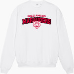 Williamson Marauders Stanley/Stella Unisex Ledger Dry Crewneck Sweatshirt Front Thumbnail