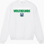 St. Patrick's Academy Wolfhounds <span class="pdp-name-mascot">Great Falls Central Catholic H S Mustangs</span> Stanley/Stella Unisex Ledger Dry Crewneck Sweatshirt Front Thumbnail