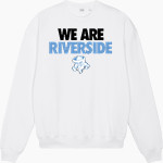 RIVERSIDE HIGH SCHOOL CYCLONES <span class="pdp-name-mascot">RIVERSIDE CYCLONES</span> Stanley/Stella Unisex Ledger Dry Crewneck Sweatshirt Front Thumbnail