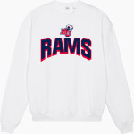 Bluefield University Sideline Store <span class="pdp-name-mascot">Bluefield University</span> Stanley/Stella Unisex Ledger Dry Crewneck Sweatshirt Front Thumbnail