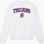TROY-BUCHANAN HIGH SCHOOL TROJANS <span class="pdp-name-mascot">TROY - BUCHANAN TROJANS</span> Stanley/Stella Unisex Ledger Dry Crewneck Sweatshirt Front Thumbnail