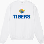 Mercy High School Tigers Online Store <span class="pdp-name-mascot">Mercy Tigers</span> Stanley/Stella Unisex Ledger Dry Crewneck Sweatshirt Front Thumbnail