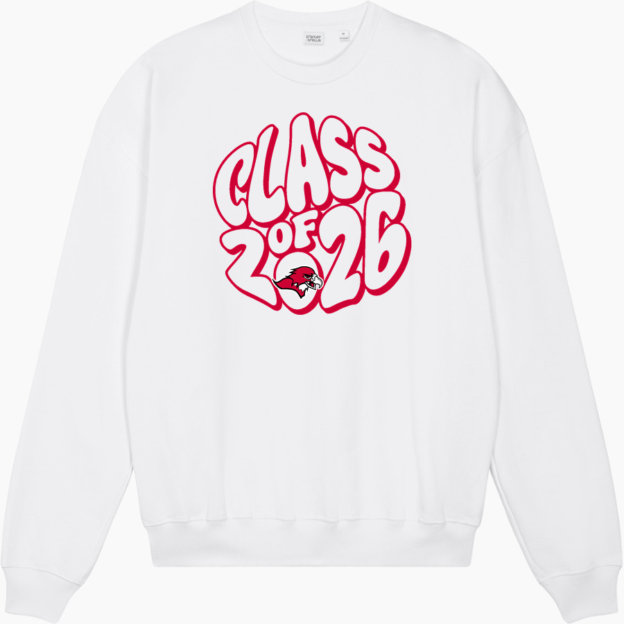 Benedictine University Mesa Redhawks Stanley/Stella Unisex Ledger Dry Crewneck Sweatshirt