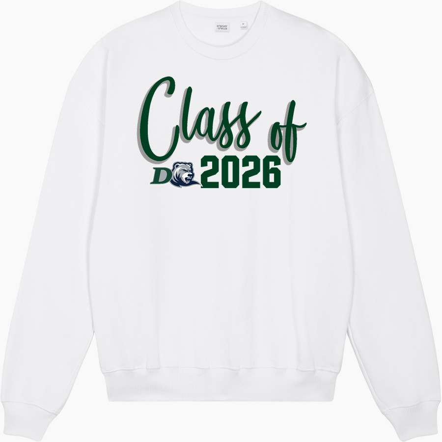 Drew Rangers <span class="pdp-name-mascot">Drew University Rangers</span> Stanley/Stella Unisex Ledger Dry Crewneck Sweatshirt