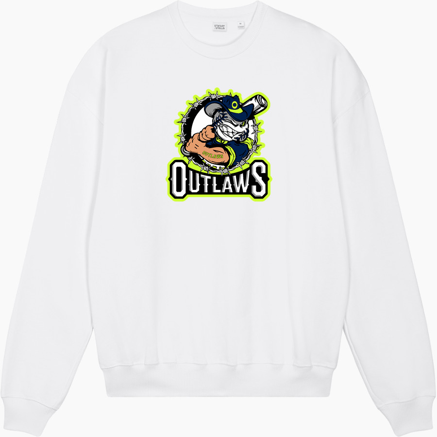 Ocean State Outlaws Outlaws <span class="pdp-name-mascot">Ocean State Outlaws</span> Stanley/Stella Unisex Ledger Dry Crewneck Sweatshirt