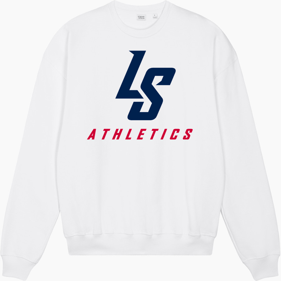 La Salle Lancers Stanley/Stella Unisex Ledger Dry Crewneck Sweatshirt
