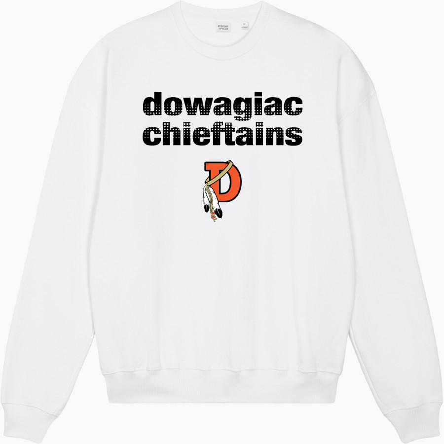 Dowagiac Chieftains <span class="pdp-name-mascot">Dowagiac Chieftains</span> Stanley/Stella Unisex Ledger Dry Crewneck Sweatshirt