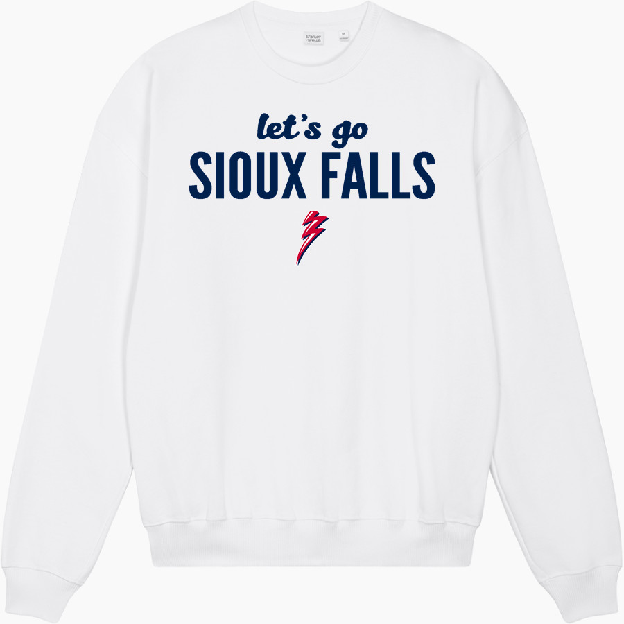 Sioux Falls Storm Storm <span class="pdp-name-mascot">Sioux Falls Storm</span> Stanley/Stella Unisex Ledger Dry Crewneck Sweatshirt