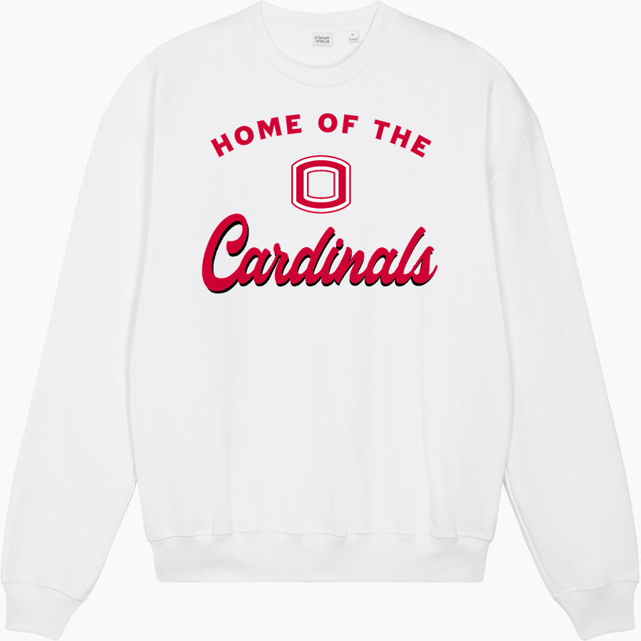 OSBORNE HIGH SCHOOL CARDINALS <span class="pdp-name-mascot">OSBORNE CARDINALS</span> Stanley/Stella Unisex Ledger Dry Crewneck Sweatshirt
