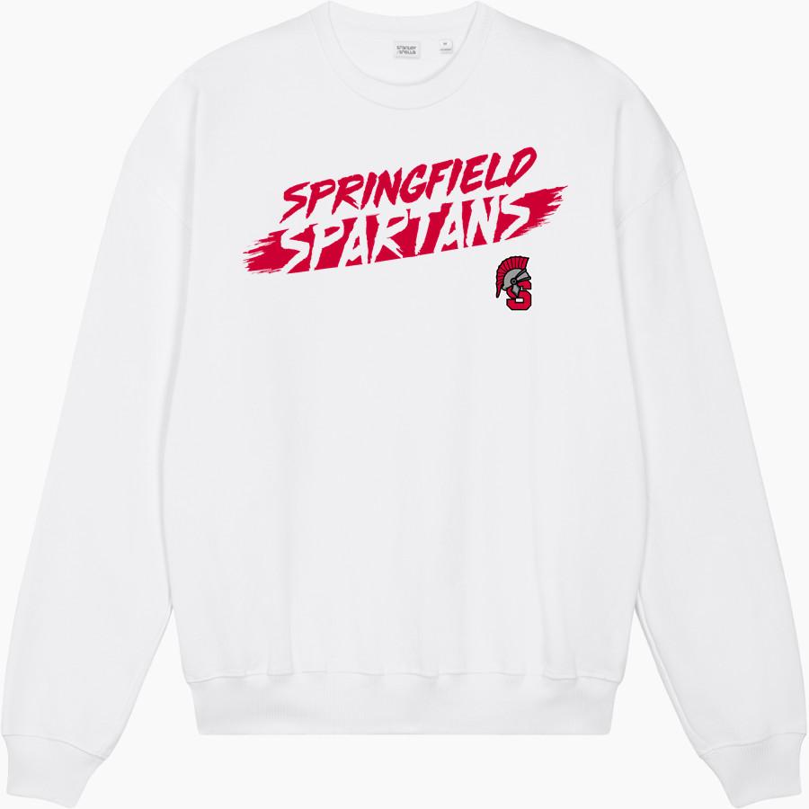 SPRINGFIELD SPARTANS The Online Store <span class="pdp-name-mascot">SPRINGFIELD SPARTANS</span> Stanley/Stella Unisex Ledger Dry Crewneck Sweatshirt