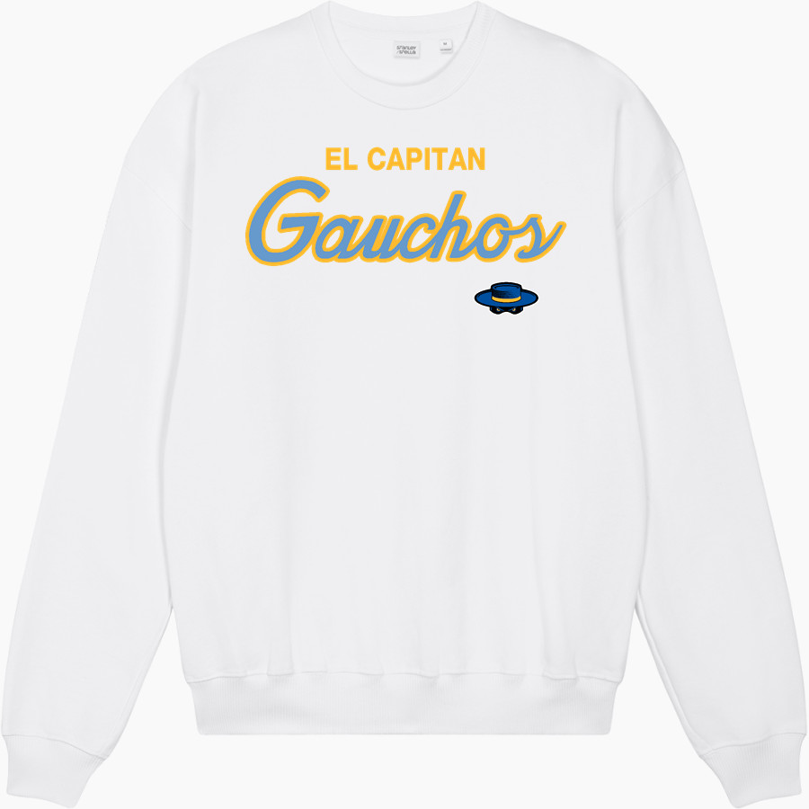 EL CAPITAN HIGH SCHOOL GAUCHOS <span class="pdp-name-mascot">EL CAPITAN GAUCHOS</span> Stanley/Stella Unisex Ledger Dry Crewneck Sweatshirt