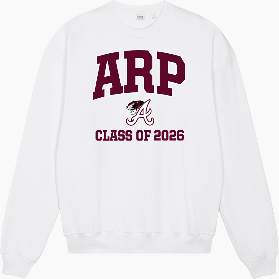 ARP HIGH SCHOOL TIGERS <span class="pdp-name-mascot">ARP TIGERS</span> Stanley/Stella Unisex Ledger Dry Crewneck Sweatshirt