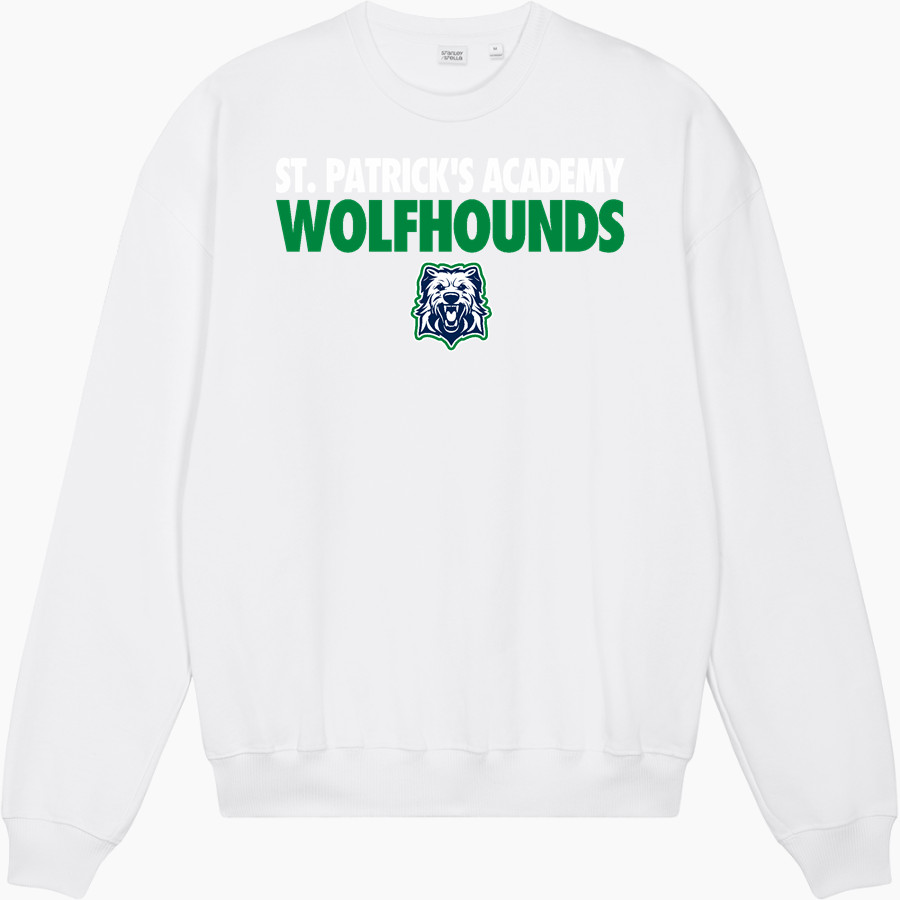 St. Patrick's Academy Wolfhounds <span class="pdp-name-mascot">Great Falls Central Catholic H S Mustangs</span> Stanley/Stella Unisex Ledger Dry Crewneck Sweatshirt