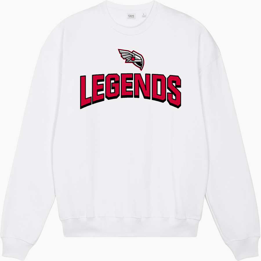 Alexandria College Legends <span class="pdp-name-mascot">Alexandria Technical & Community College Legends</span> Stanley/Stella Unisex Ledger Dry Crewneck Sweatshirt