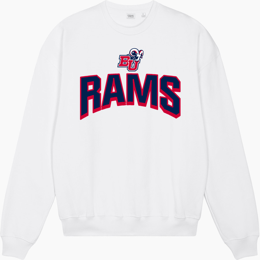 Bluefield University Sideline Store <span class="pdp-name-mascot">Bluefield University</span> Stanley/Stella Unisex Ledger Dry Crewneck Sweatshirt