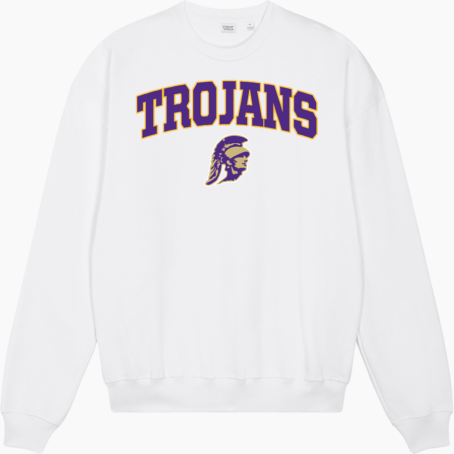 TROY-BUCHANAN HIGH SCHOOL TROJANS <span class="pdp-name-mascot">TROY - BUCHANAN TROJANS</span> Stanley/Stella Unisex Ledger Dry Crewneck Sweatshirt