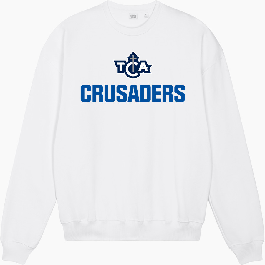 TCA Crusaders <span class="pdp-name-mascot">TCA Crusaders</span> Stanley/Stella Unisex Ledger Dry Crewneck Sweatshirt