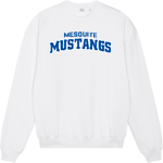 Mesquite Mustangs <span class="pdp-name-mascot">Mesquite Mustangs</span> Stanley/Stella Unisex Ledger Dry Crewneck Sweatshirt Front Thumbnail