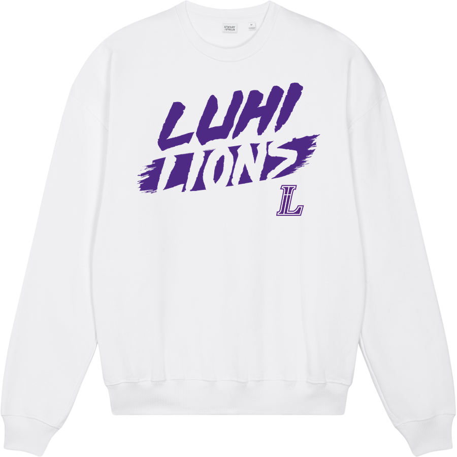 LUHI Lions <span class="pdp-name-mascot">Lutheran Lions</span> Stanley/Stella Unisex Ledger Dry Crewneck Sweatshirt