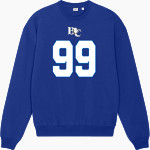 Barton College Official Store of the Bulldogs <span class="pdp-name-mascot">Barton Bulldogs</span> Stanley/Stella Unisex Ledger Dry Crewneck Sweatshirt Front Thumbnail