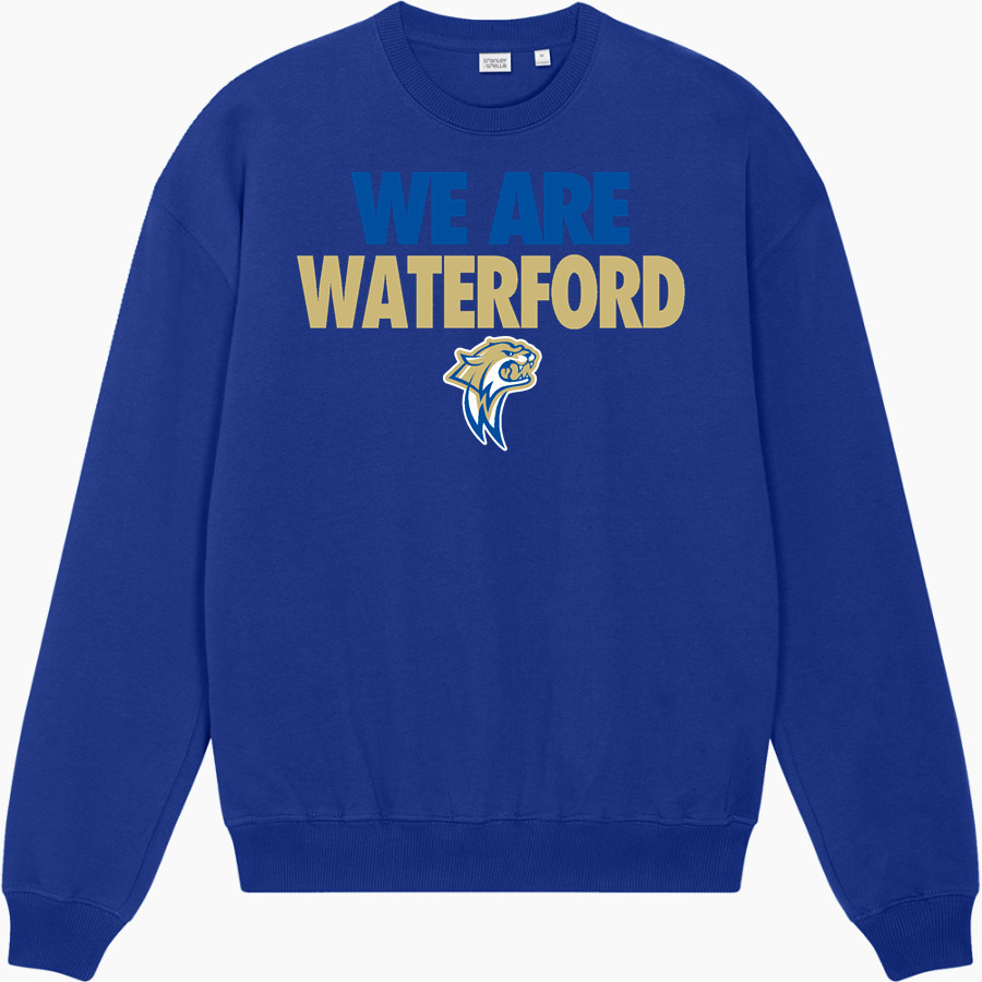 WATERFORD HIGH SCHOOL WILDCATS <span class="pdp-name-mascot">WATERFORD WILDCATS</span> Stanley/Stella Unisex Ledger Dry Crewneck Sweatshirt