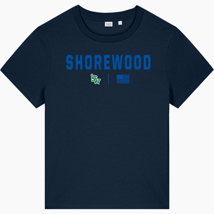 SHOREWOOD HIGH SCHOOL STORMRAYS <span class="pdp-name-mascot">SHOREWOOD THUNDERBIRDS</span> Stanley/Stella Women's Stella Muser Tee