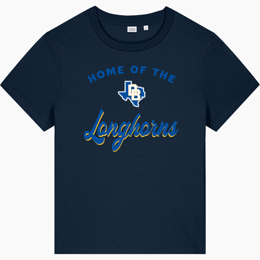 DIME BOX HIGH SCHOOL LONGHORNS Stanley/Stella Women's Stella Muser Tee