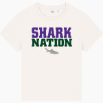 Blaker Kinser Sharks <span class="pdp-name-mascot">Blaker Kinser Sharks</span> Stanley/Stella Women's Stella Muser Tee Front Thumbnail