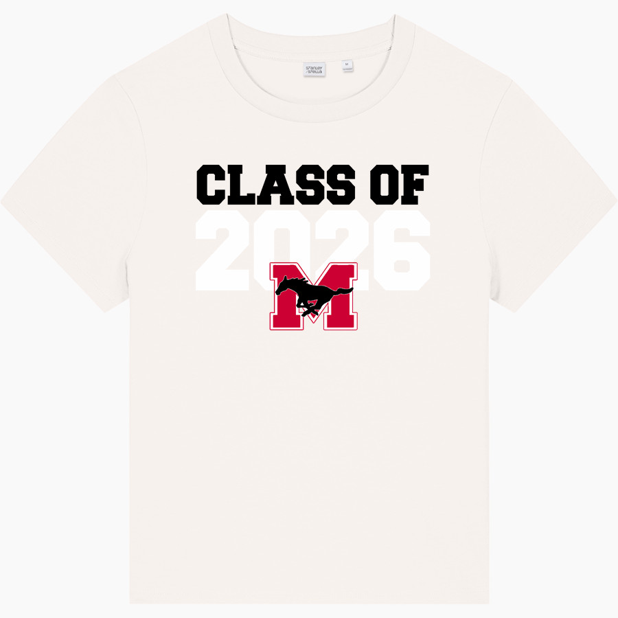 MUNSTER HIGH SCHOOL MUSTANGS <span class="pdp-name-mascot">MUNSTER MUSTANGS</span> Stanley/Stella Women's Stella Muser Tee