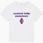 CENTRAL ISLIP HIGH SCHOOL MUSKETEERS <span class="pdp-name-mascot">CENTRAL ISLIP MUSKETEERS</span> Stanley/Stella Women's Stella Muser Tee Front Thumbnail