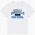 ZANESVILLE HIGH SCHOOL BLUE DEVILS Stanley/Stella Women's Stella Muser Tee Front Thumbnail