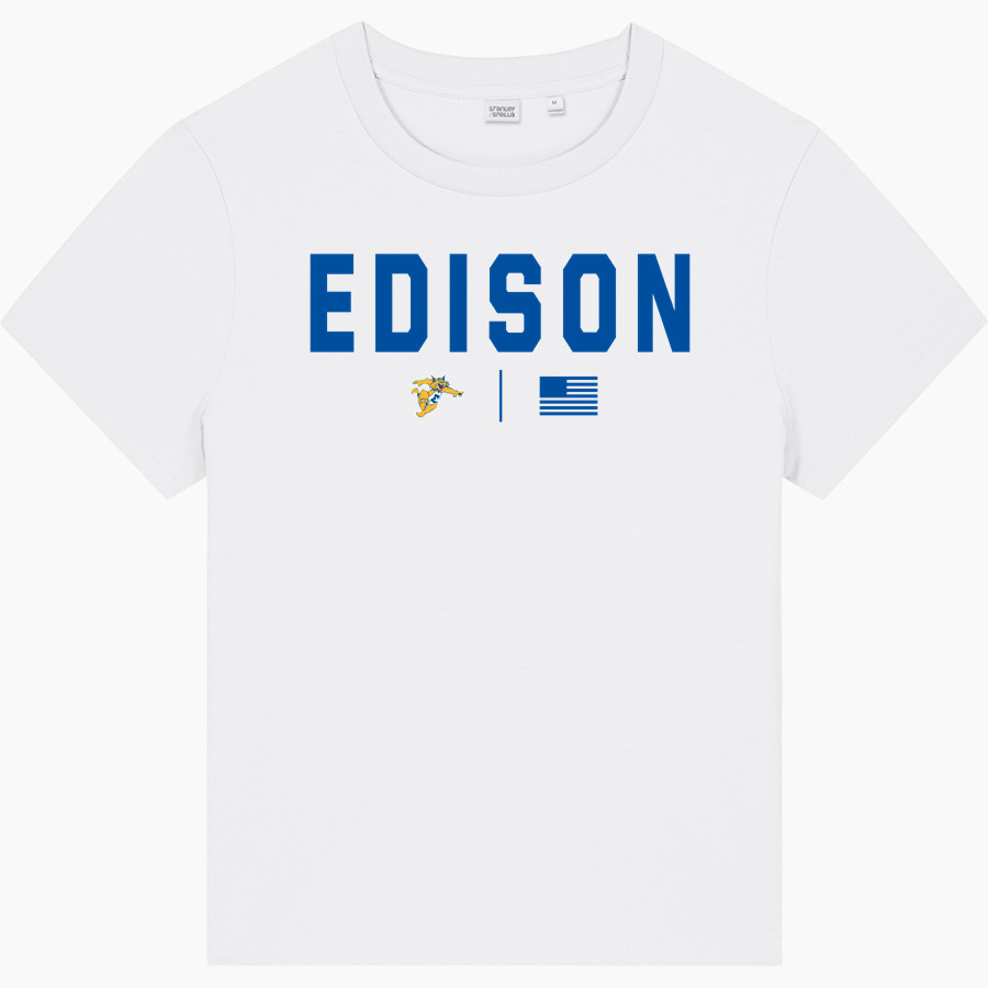 EDISON HIGH SCHOOL TOMMIES <span class="pdp-name-mascot">EDISON TOMMIES</span> Stanley/Stella Women's Stella Muser Tee