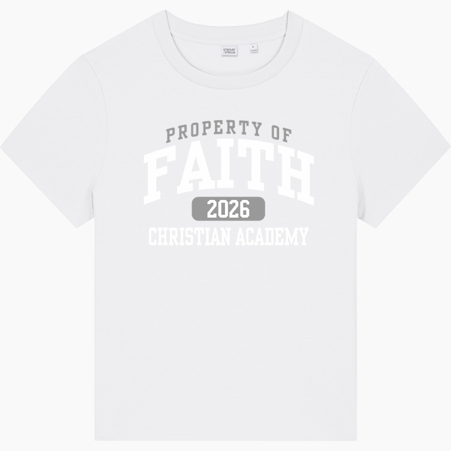 FAITH CHRISTIAN ACADEMY LIONS <span class="pdp-name-mascot">FAITH LIONS</span> Stanley/Stella Women's Stella Muser Tee