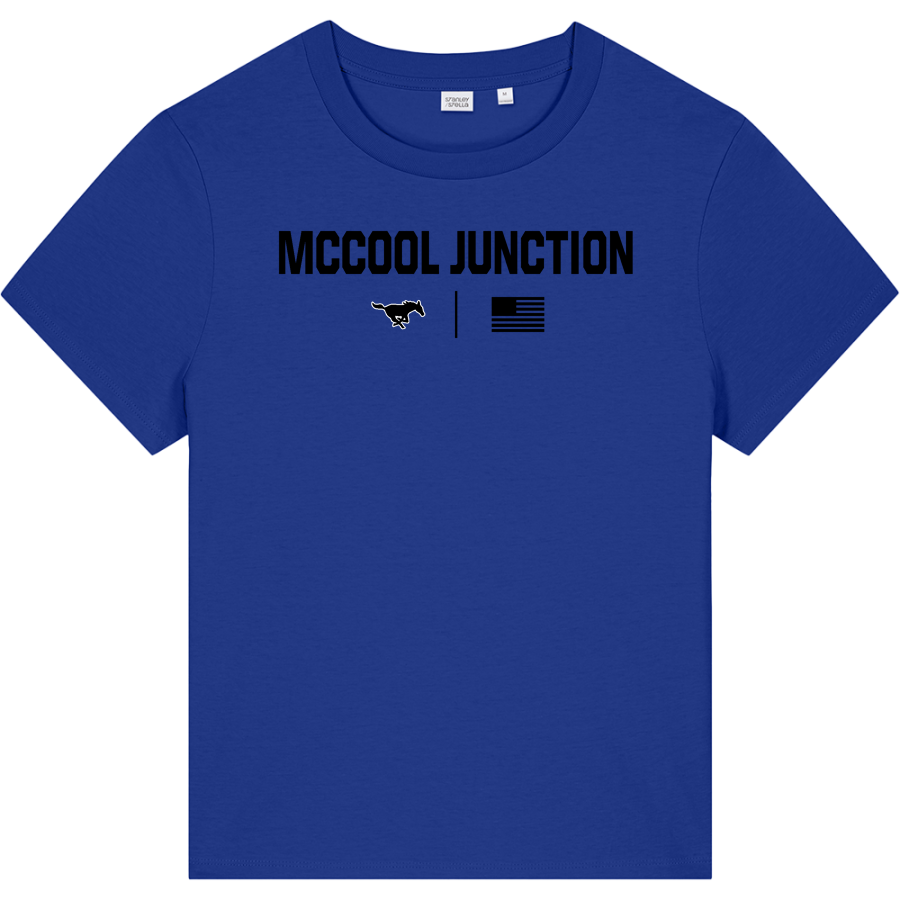 McCool Junction Mustangs <span class="pdp-name-mascot">McCool Junction Mustangs</span> Stanley/Stella Women's Stella Muser Tee