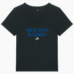 NORTH MASON HIGH SCHOOL BULLDOGS <span class="pdp-name-mascot">NORTH MASON BULLDOGS</span> Stanley/Stella Women's Stella Isla V-Neck Tee Front Thumbnail