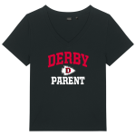 DERBY HIGH SCHOOL RED RAIDERS <span class="pdp-name-mascot">DERBY RED RAIDERS</span> Stanley/Stella Women's Stella Isla V-Neck Tee Front Thumbnail
