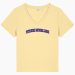 PITTSBURGH NATIONAL LEAGUE PITTSBURGH NATIONAL <span class="pdp-name-mascot">PITTSBURGH NATIONAL LEAGUE</span> Stanley/Stella Women's Stella Isla V-Neck Tee Front Thumbnail