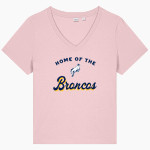 Burrillville Broncos <span class="pdp-name-mascot">Burrillville Broncos</span> Stanley/Stella Women's Stella Isla V-Neck Tee Front Thumbnail