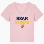 Smith Bears <span class="pdp-name-mascot">SMITH COLLEGE BEARS</span> Stanley/Stella Women's Stella Isla V-Neck Tee Front Thumbnail
