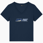 Atlantic Hockey Hockey <span class="pdp-name-mascot">Atlantic Hockey Association</span> Stanley/Stella Women's Stella Isla V-Neck Tee Front Thumbnail