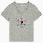 POYNETTE HIGH SCHOOL PUMAS <span class="pdp-name-mascot">POYNETTE PUMAS</span> Stanley/Stella Women's Stella Isla V-Neck Tee Front Thumbnail