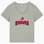 Selma Braves <span class="pdp-name-mascot">Selma Braves</span> Stanley/Stella Women's Stella Isla V-Neck Tee Front Thumbnail