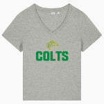 COLSTRIP HIGH SCHOOL COLTS <span class="pdp-name-mascot">COLSTRIP COLTS/FILLIES</span> Stanley/Stella Women's Stella Isla V-Neck Tee Front Thumbnail