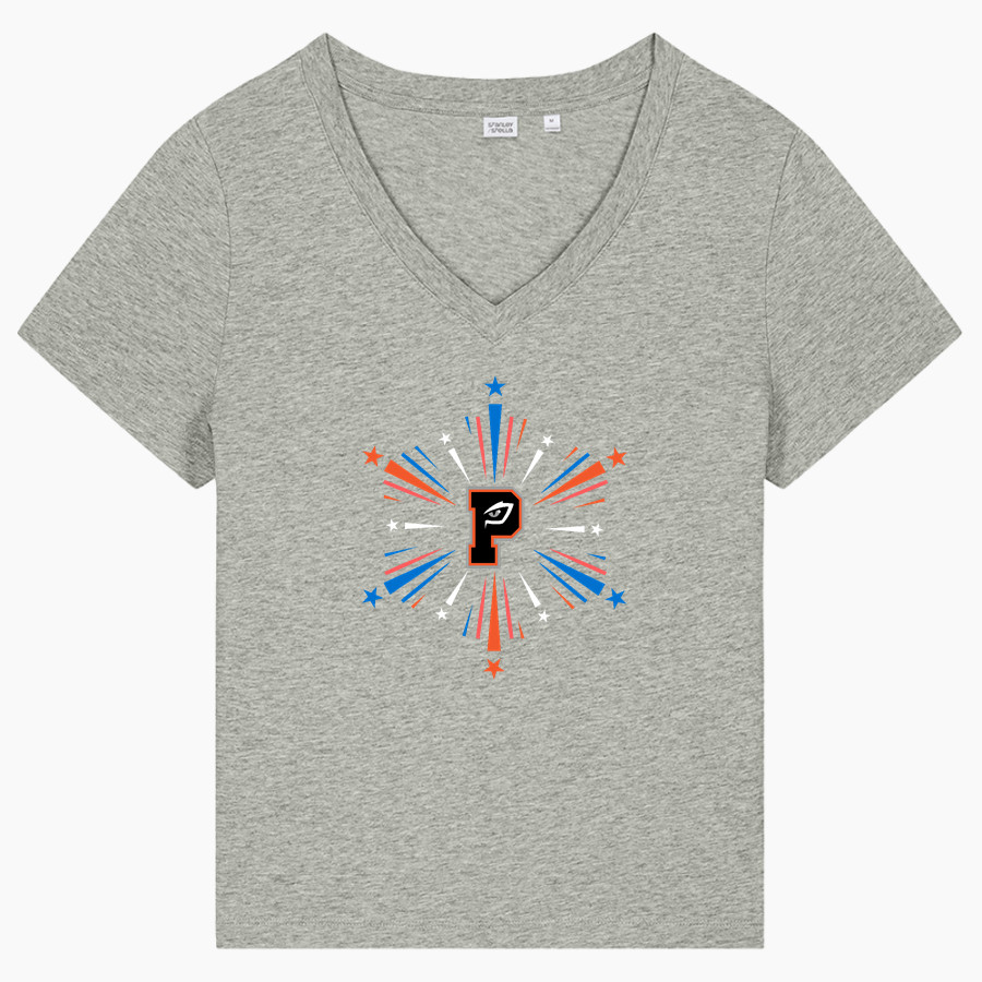 POYNETTE HIGH SCHOOL PUMAS <span class="pdp-name-mascot">POYNETTE PUMAS</span> Stanley/Stella Women's Stella Isla V-Neck Tee