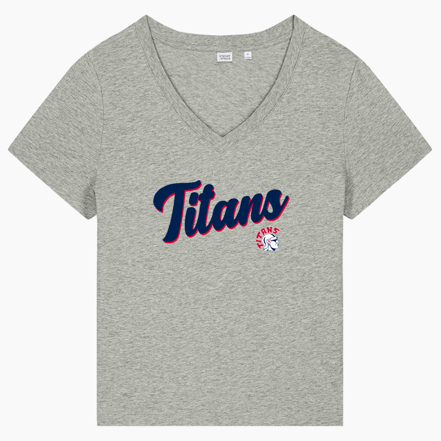 NORRIS HIGH SCHOOL TITANS <span class="pdp-name-mascot">NORRIS TITANS</span> Stanley/Stella Women's Stella Isla V-Neck Tee