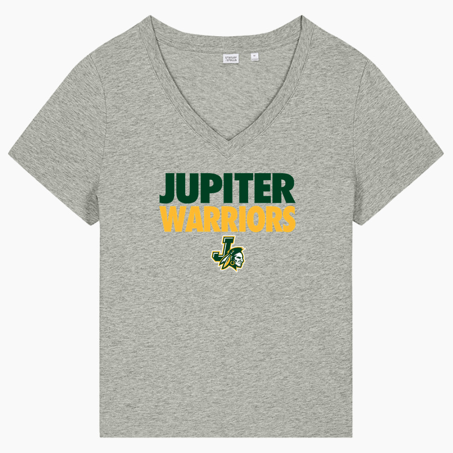 JUPITER HIGH SCHOOL WARRIORS <span class="pdp-name-mascot">JUPITER WARRIORS</span> Stanley/Stella Women's Stella Isla V-Neck Tee