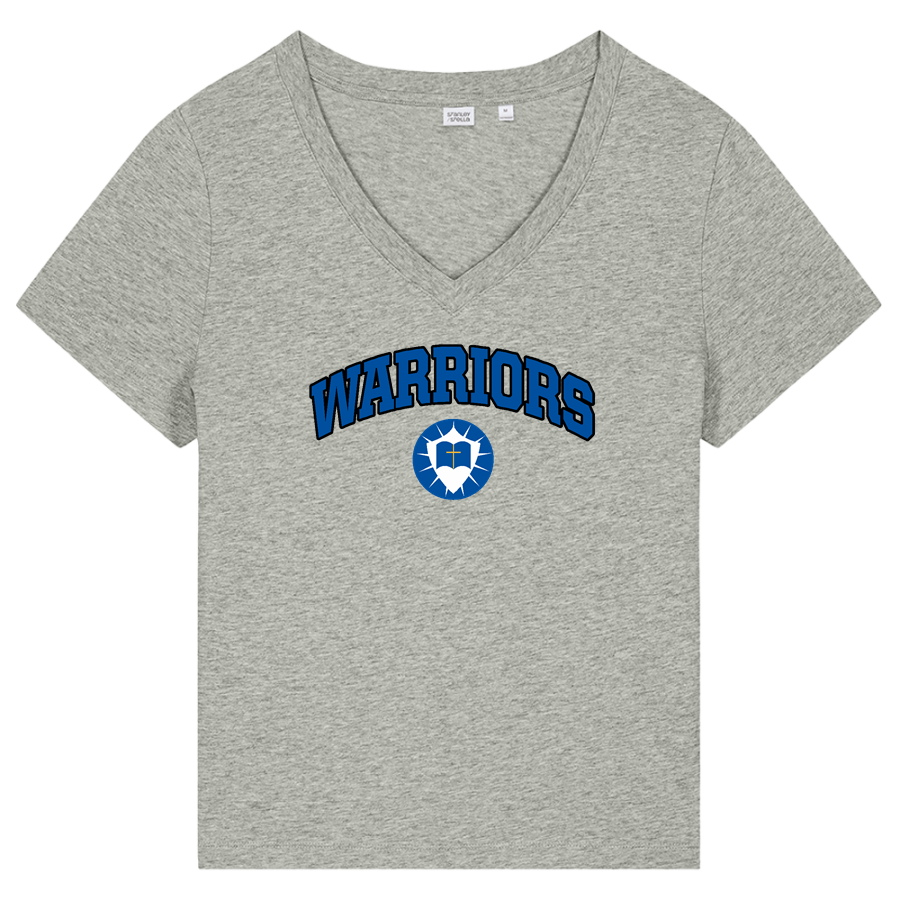 Huron Valley Catholic Warriors <span class="pdp-name-mascot">Huron Valley Catholic Warriors</span> Stanley/Stella Women's Stella Isla V-Neck Tee
