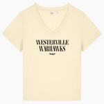 WESTERVILLE CENTRAL WARHAWKS <span class="pdp-name-mascot">WESTERVILLE WARHAWKS</span> Stanley/Stella Women's Stella Isla V-Neck Tee Front Thumbnail