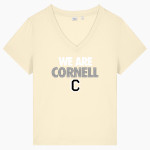 Cornell Rams <span class="pdp-name-mascot">Cornell Rams</span> Stanley/Stella Women's Stella Isla V-Neck Tee Front Thumbnail